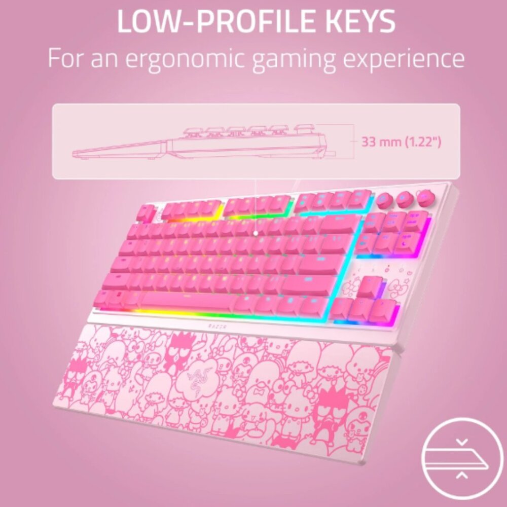 Razer Ornata V3 Tenkeyless | Hello Kitty | BRAND NEW, NEVER OPENED - Picture 8 of 9
